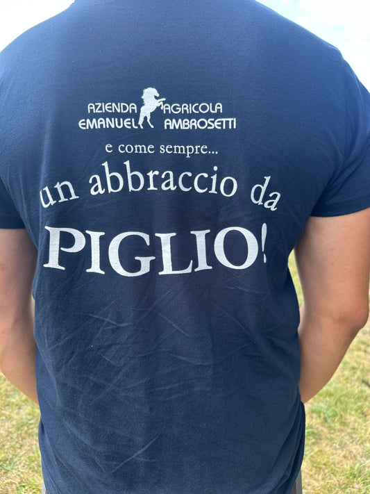 T-shirt “Ambrosetti” + bottiglia di vino “Cesare”